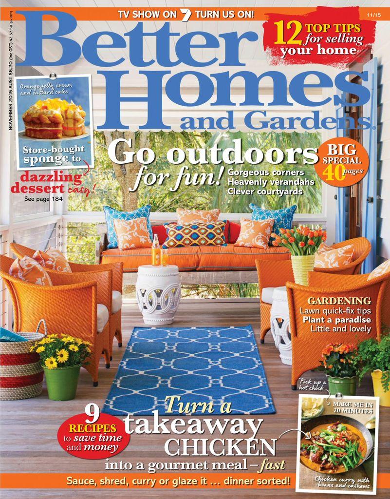 Better Homes and Gardens Australia November 2015 (Digital