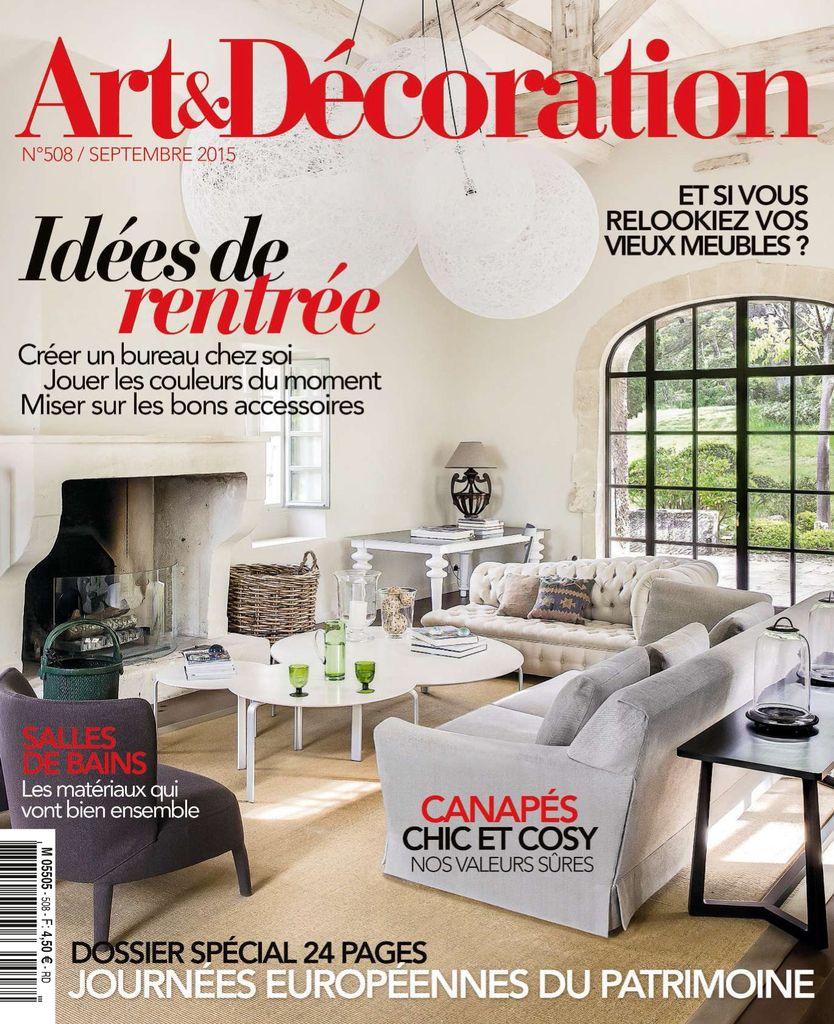 Art & Décoration Septembre 2015 (Digital) - DiscountMags.com