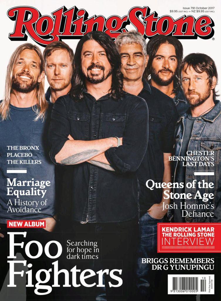 Rolling Stone Australia October 2017 (Digital) - DiscountMags.ca