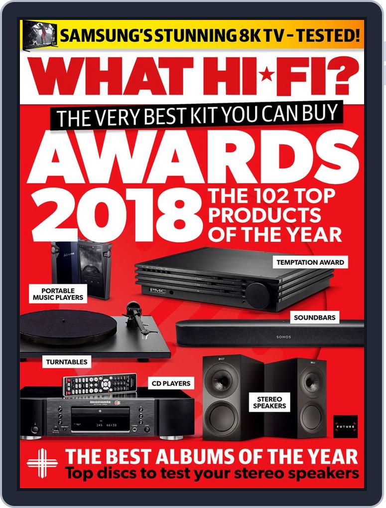 Andrew Halliday gyldige stemning What Hi-Fi? Awards 2018 (Digital) - DiscountMags.com