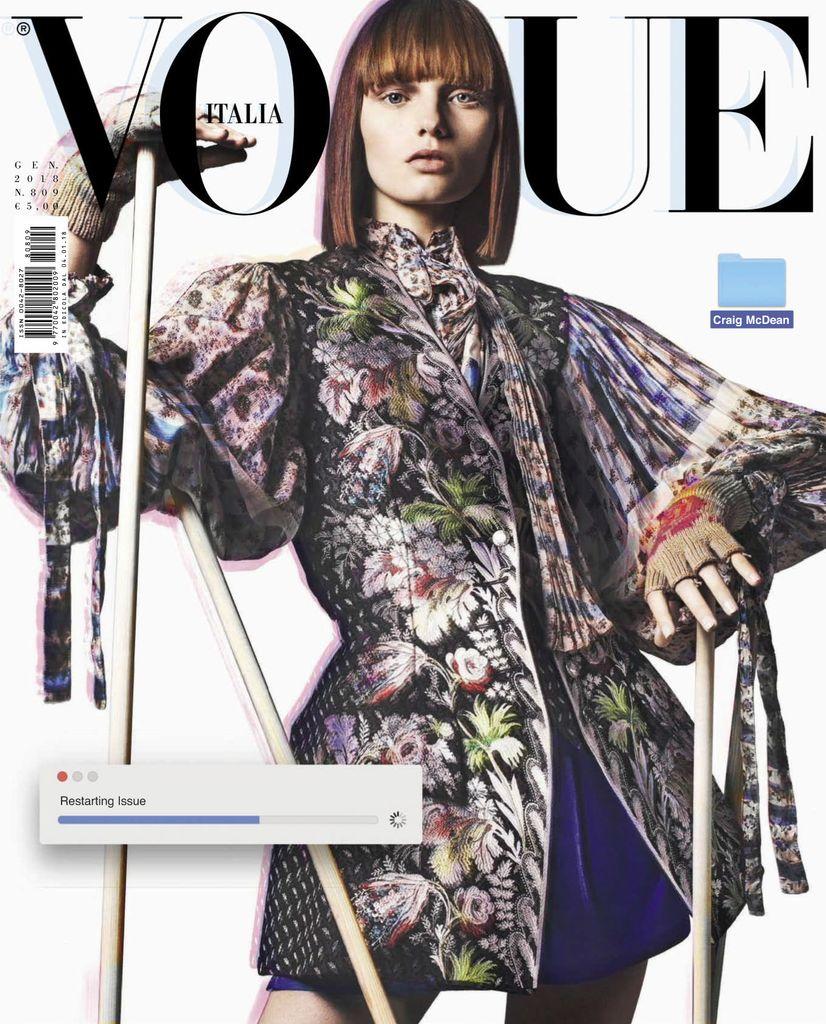 女性情報誌 Vogue Italia Magazine March 2018 Vogue Italia Gennaio 2018 (Digital) - DiscountMags.com
