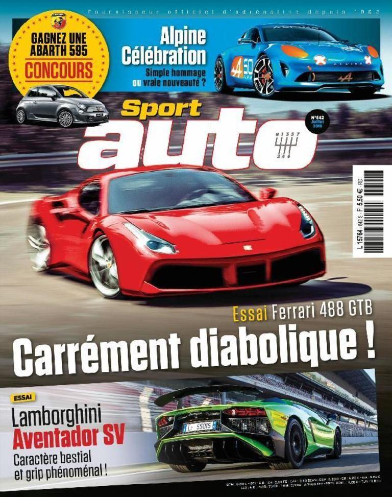 Sport Auto France Back Issue Juillet 15 Digital Discountmags Com