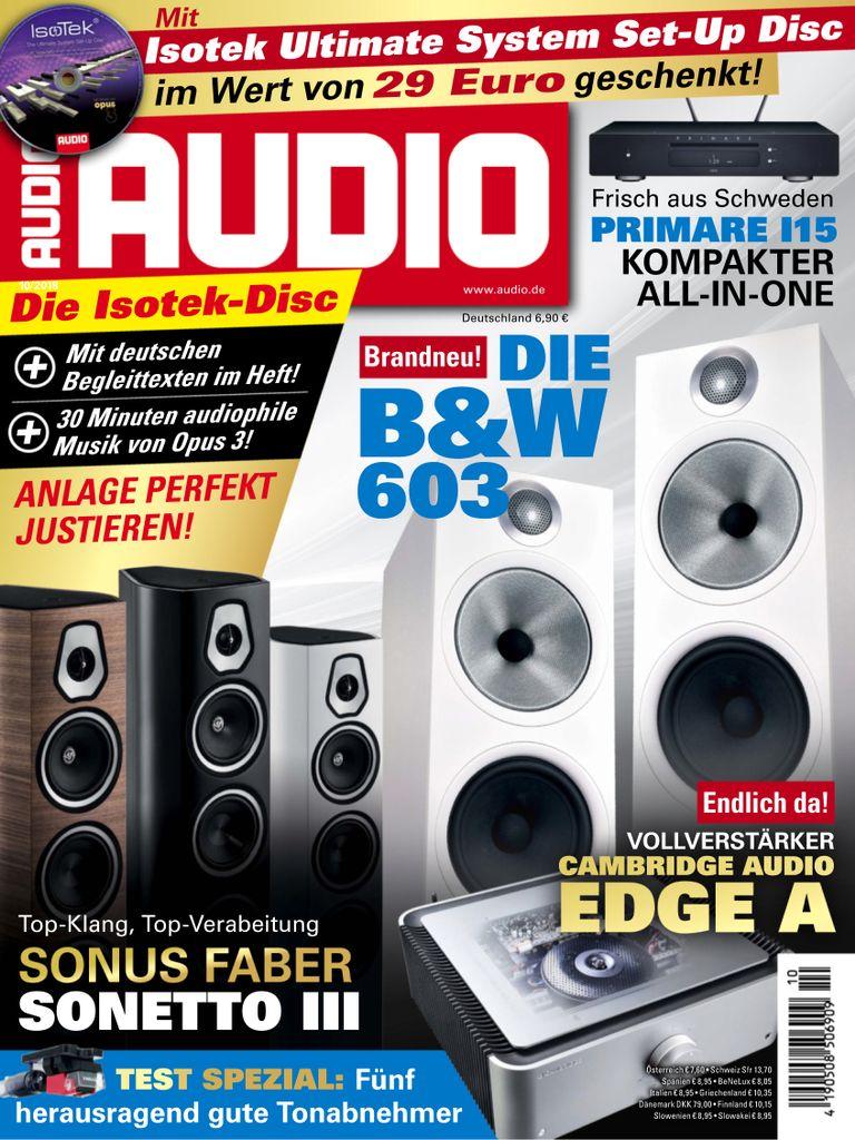 Audio Germany 10/2018 (Digital) - DiscountMags.com