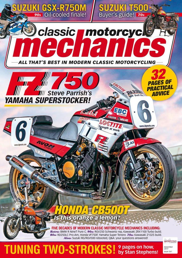 Classic Motorcycle Mechanics November 2017 (Digital) - DiscountMags.com