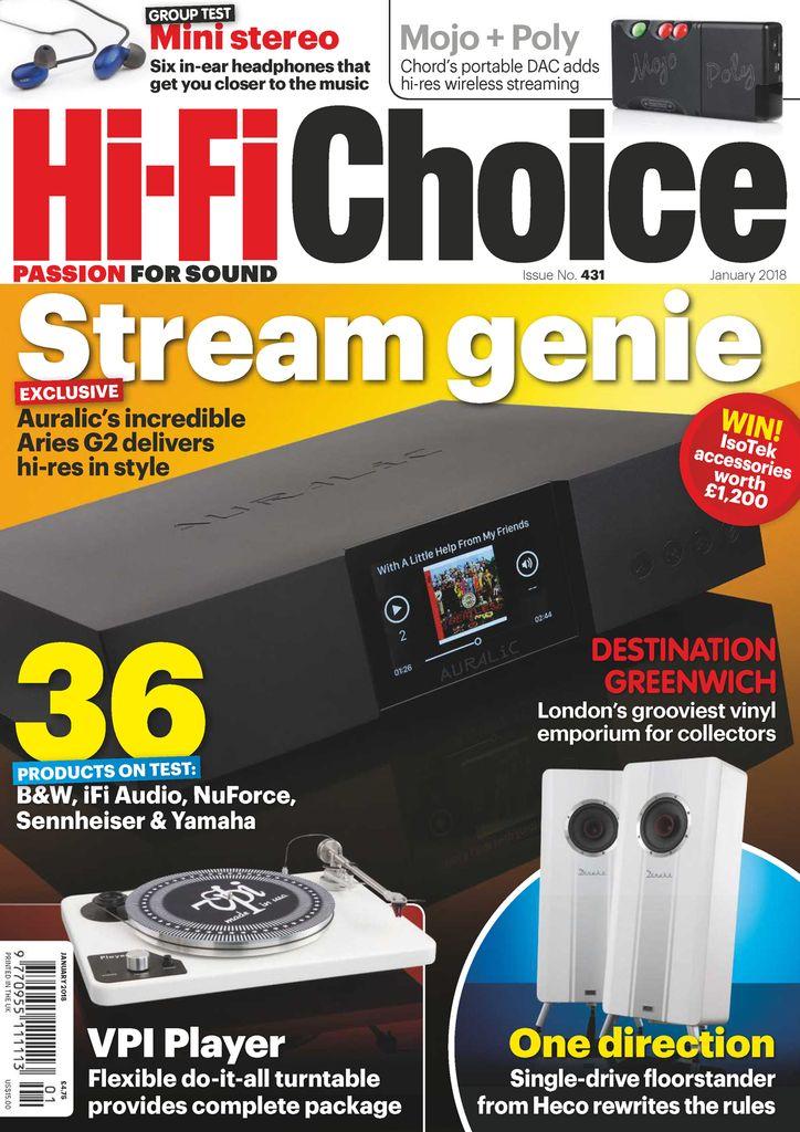 Hi-Fi Choice January 2018 (Digital) - DiscountMags.com