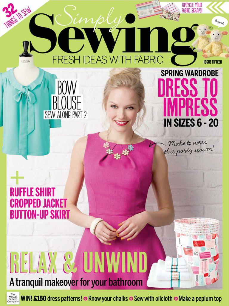 Simply Sewing Issue 15 (Digital) - DiscountMags.com