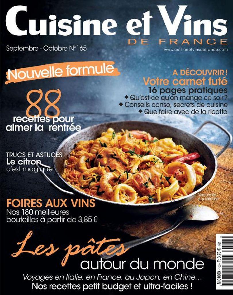 Cuisine Et Vins De France Septembre 2015 (Digital) - DiscountMags.com