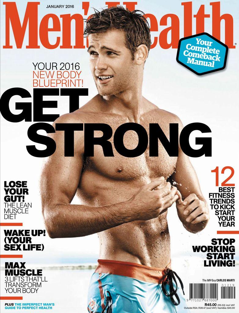 Mens Health South Africa January 2016 (Digital) pic