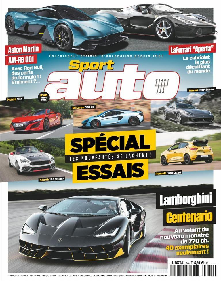 Sport Auto France Aout 16 Digital Discountmags Com