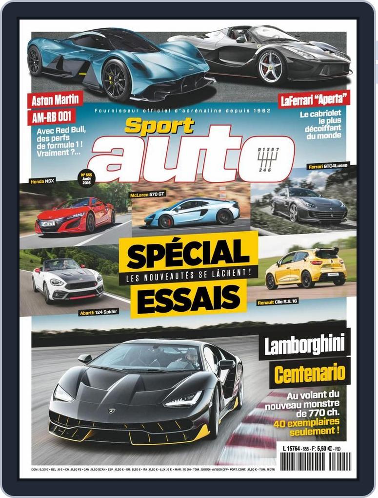 Sport Auto France Aout 16 Digital Discountmags Com Sport Auto France Aout 16 Digital Discountmags Com
