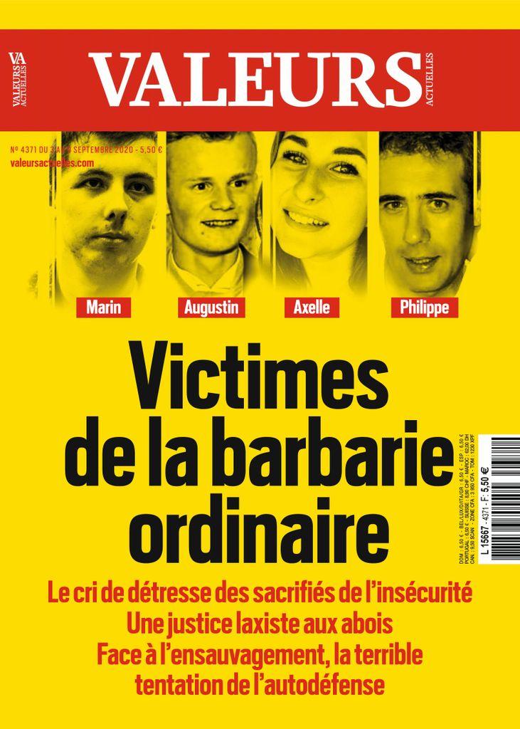 Valeurs Actuelles Back Issue No 4371 Digital Discountmags Com