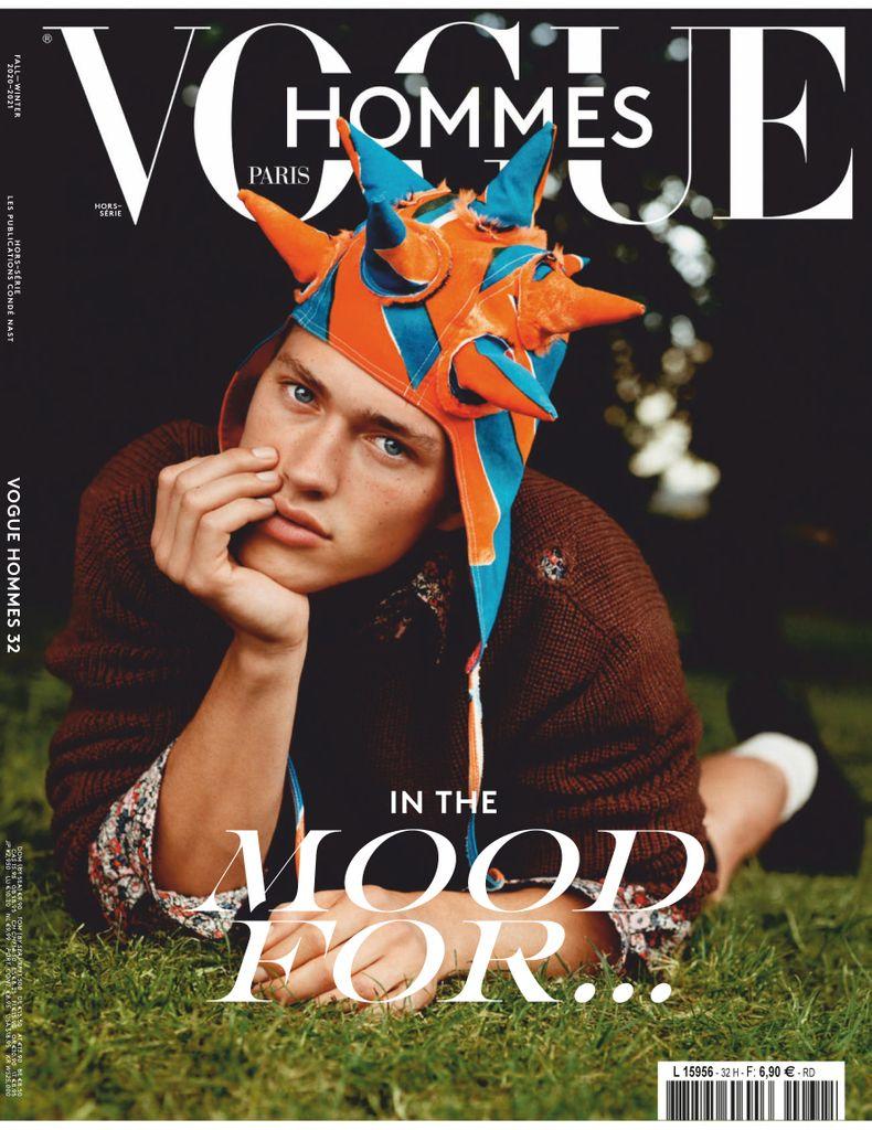 独特の素材 Vogue hommes English Version Fall - Winter 2020-2021 女性情報誌