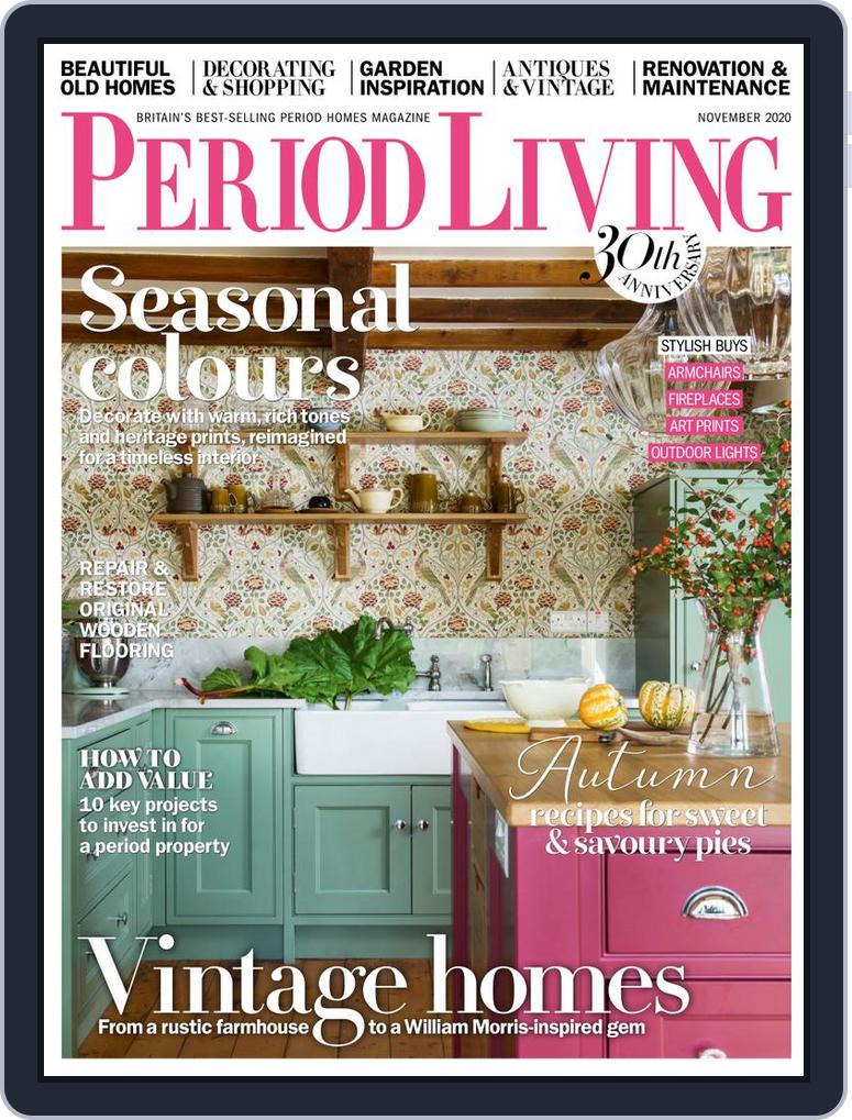 Period living. The English Home Magazine. Elle decoration апрель 2022. Книги и журналы на английском языке. Английский дизайн.