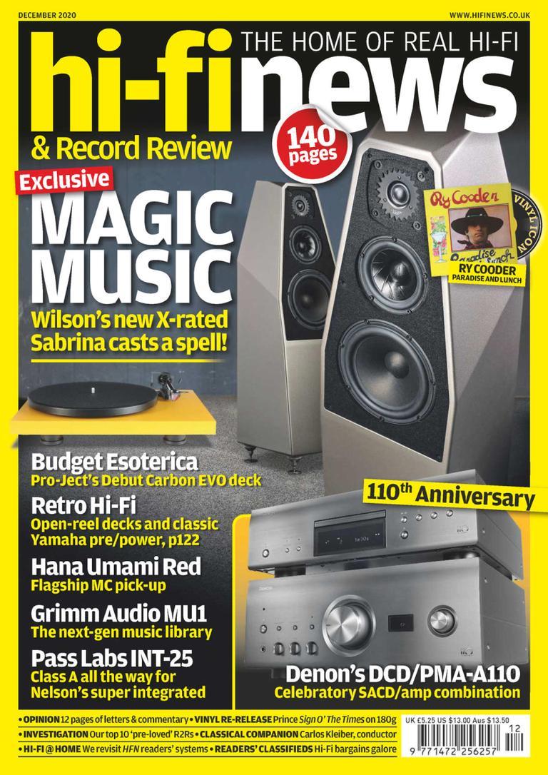 Hi Fi News Decvember 2020 (Digital) - DiscountMags.com