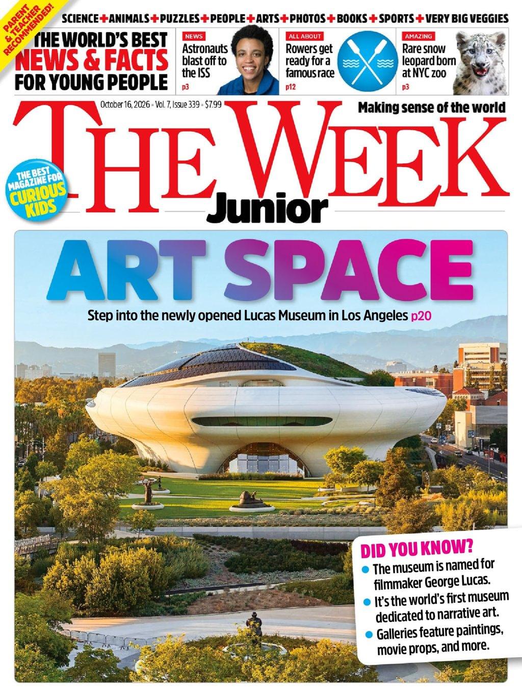 2026年　The Week Junior 英語情報誌 16冊セット The Week Junior - Discount Magazine Subscription - DiscountMags.com