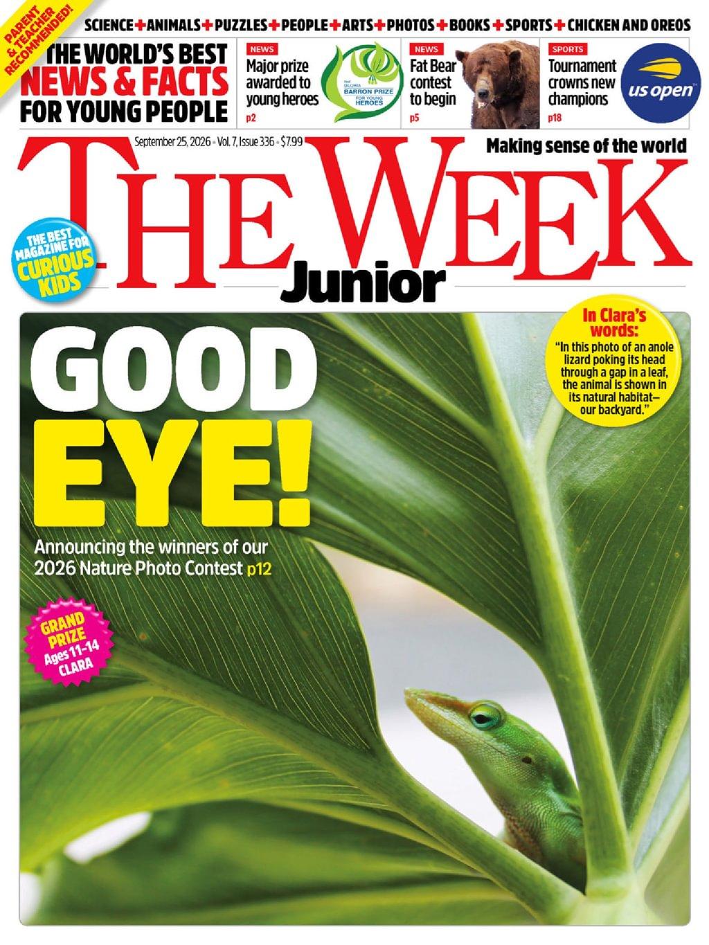 2026年　The Week Junior 英語情報誌 16冊セット The Week Junior - Discount Magazine Subscription - DiscountMags.com