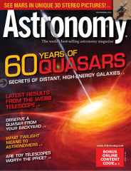 Astronomy Magazine Subscription                    November 1st, 2023 Issue