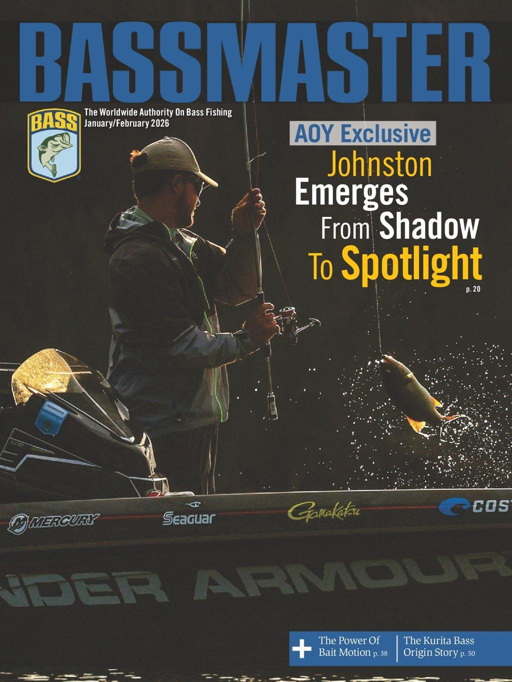 Bassmaster Magazine Subscription                    January 1st, 2026 Issue