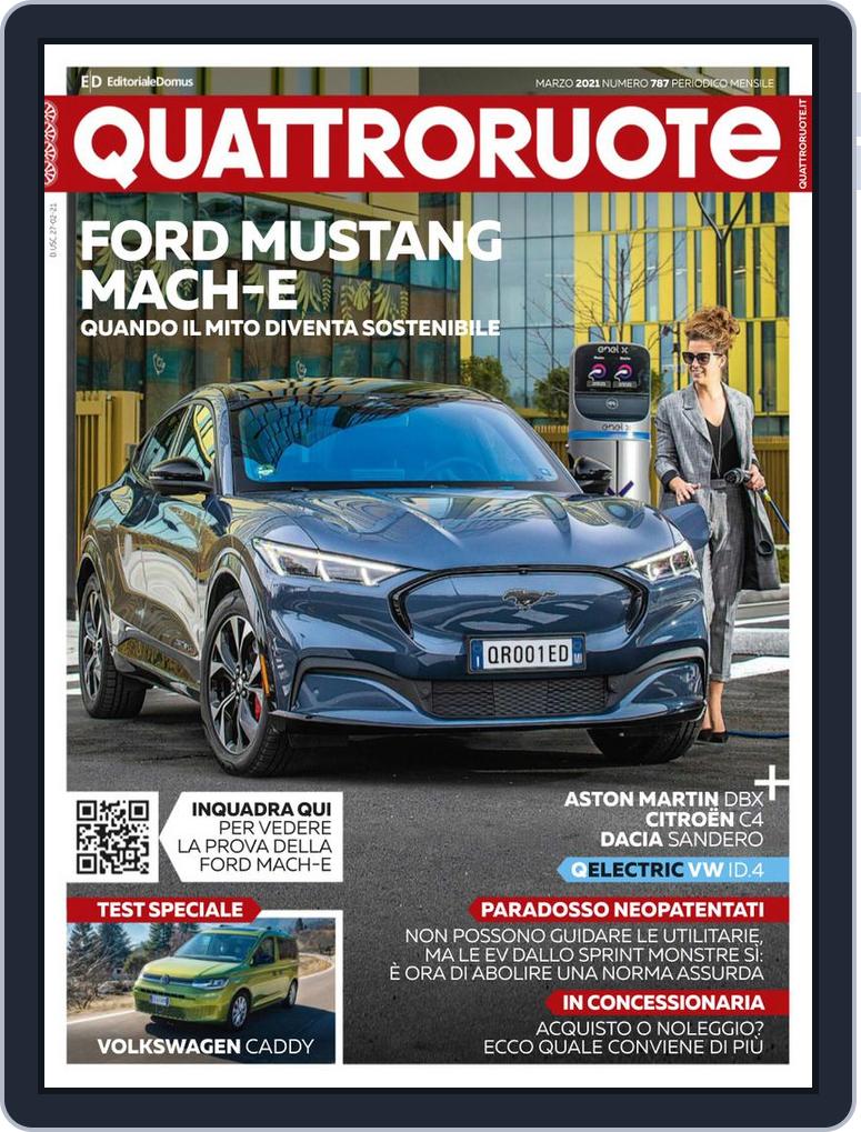 Quattroruote Marzo 2021 (Digital) - DiscountMags.com