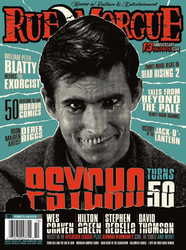 RUE MORGUE Issue 105 October 2010 Halloween Special Issue (Digital) -  DiscountMags.com
