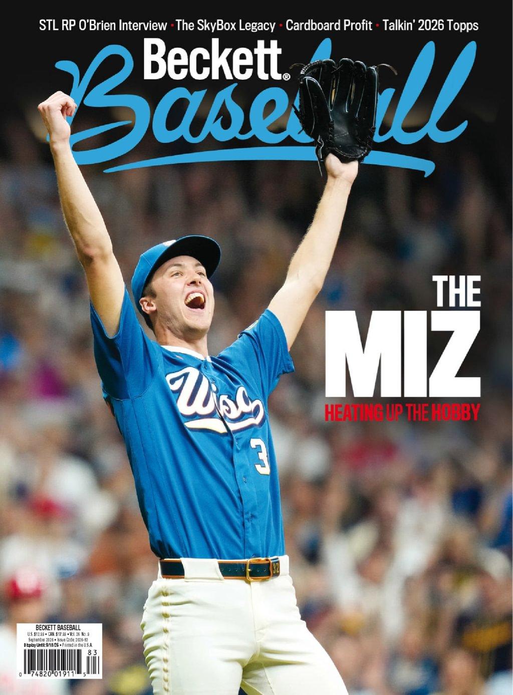 Beckett Baseball Magazine Subscription                    September 1st, 2026 Issue