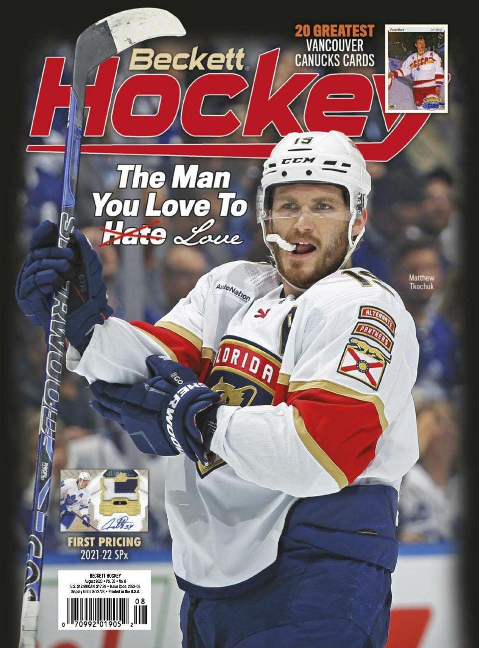 Beckett Hockey Magazine Subscription Discount | For The Hockey Card ...