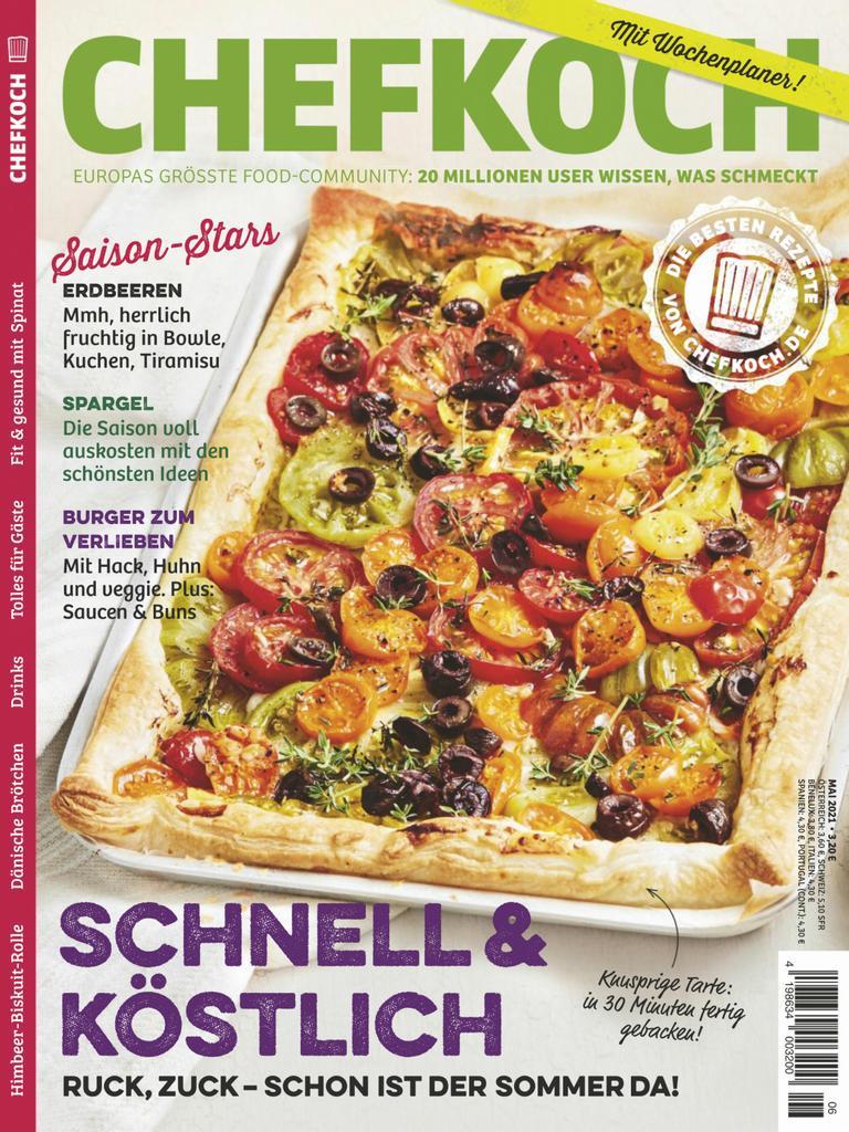 Chefkoch Back Issue 07 21 Digital Discountmags Com