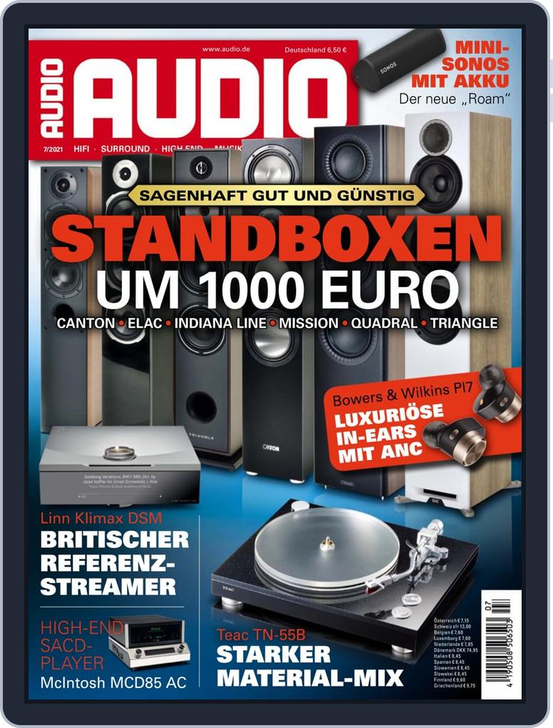 Audio Germany 07/2021 (Digital) 