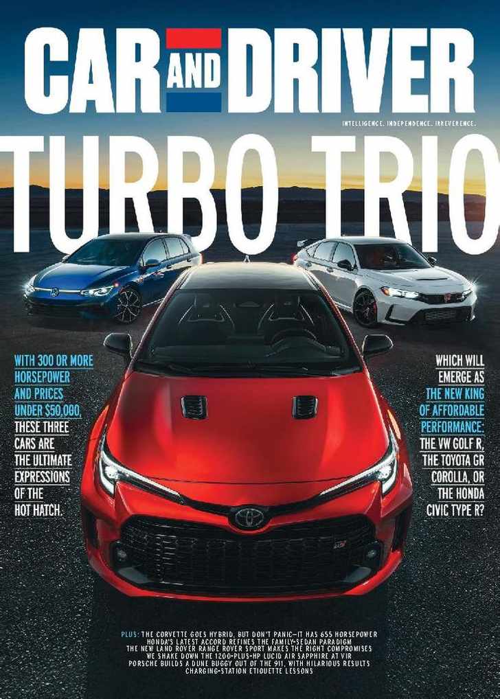 2-Year Car and Driver Magazine Subscription