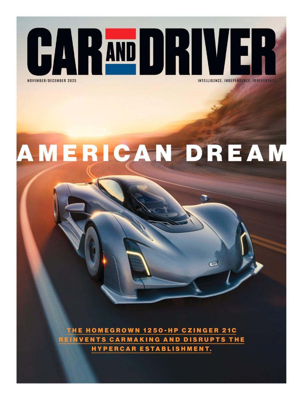 Car and Driver Magazine Subscription