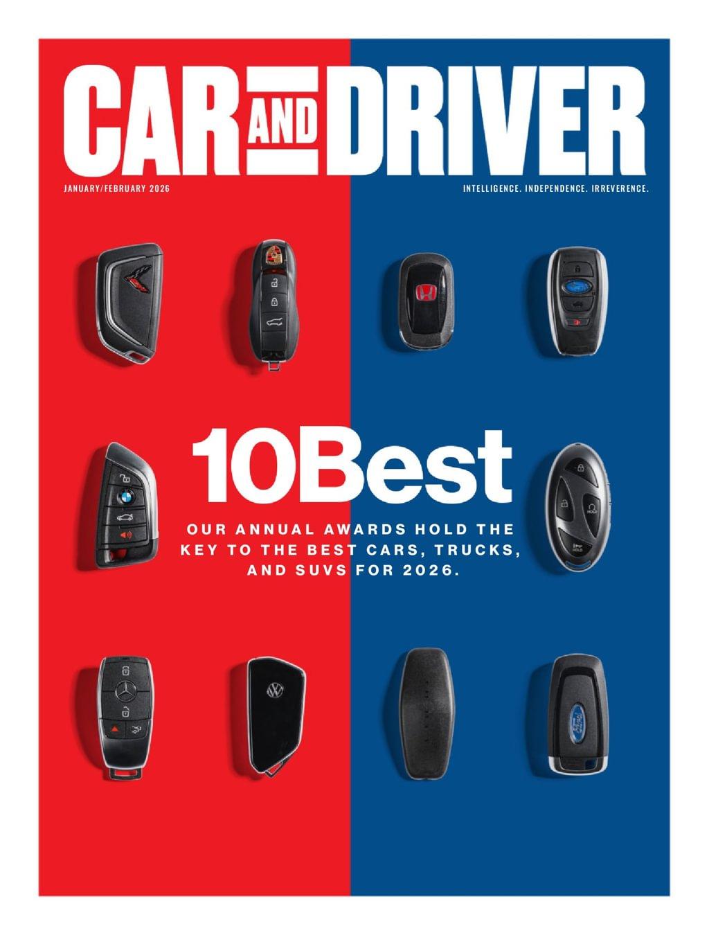 Car and Driver Magazine Subscription