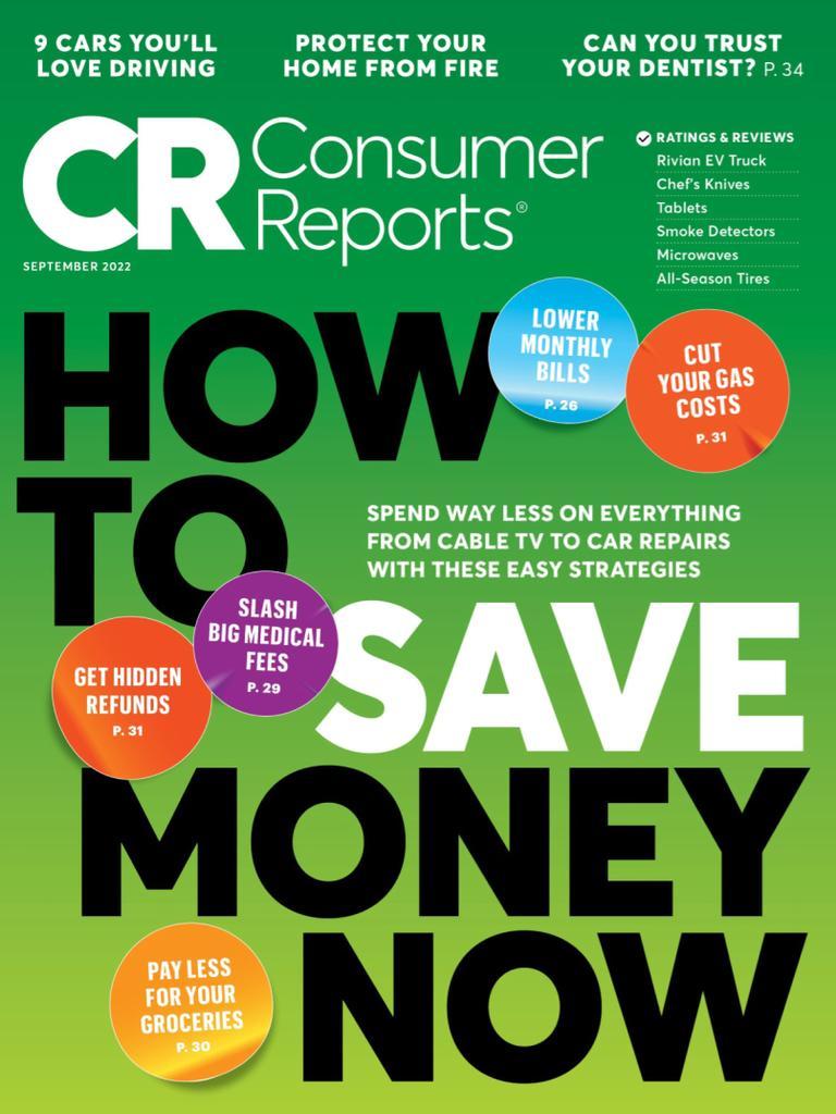 Consumer Reports Magazine Subscription Discount | Home Product Reviews ...