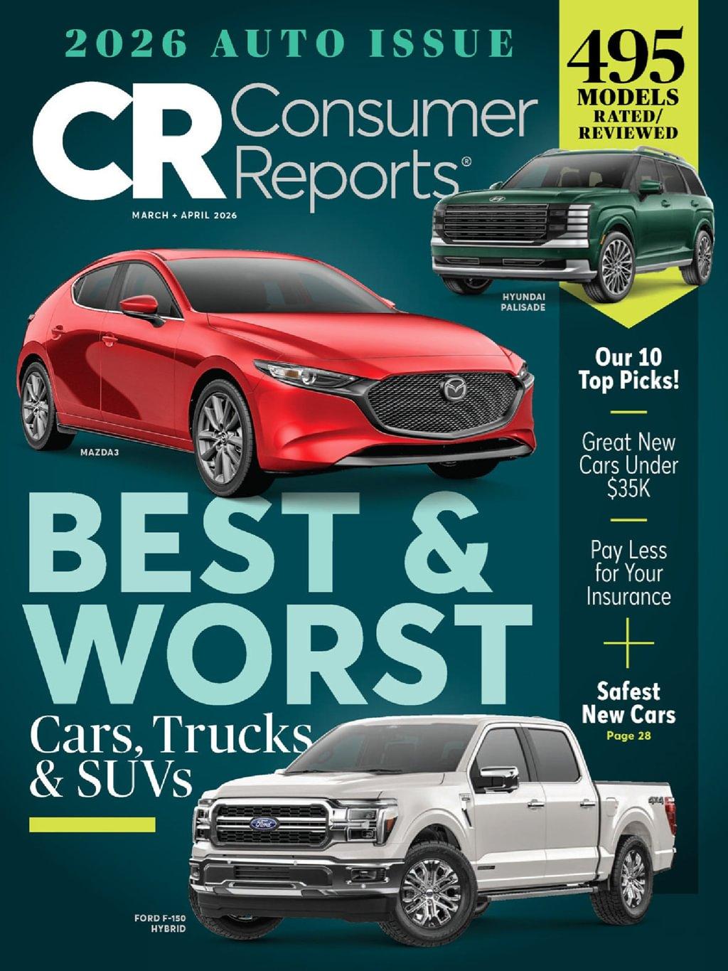 Consumer Reports Magazine Subscription                    March 1st, 2026 Issue