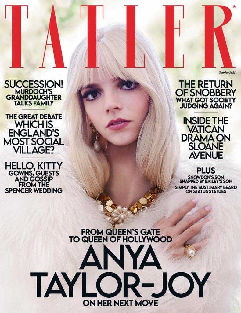 TATLER UK Magazine October 2021AnyaTaylo - ファッション