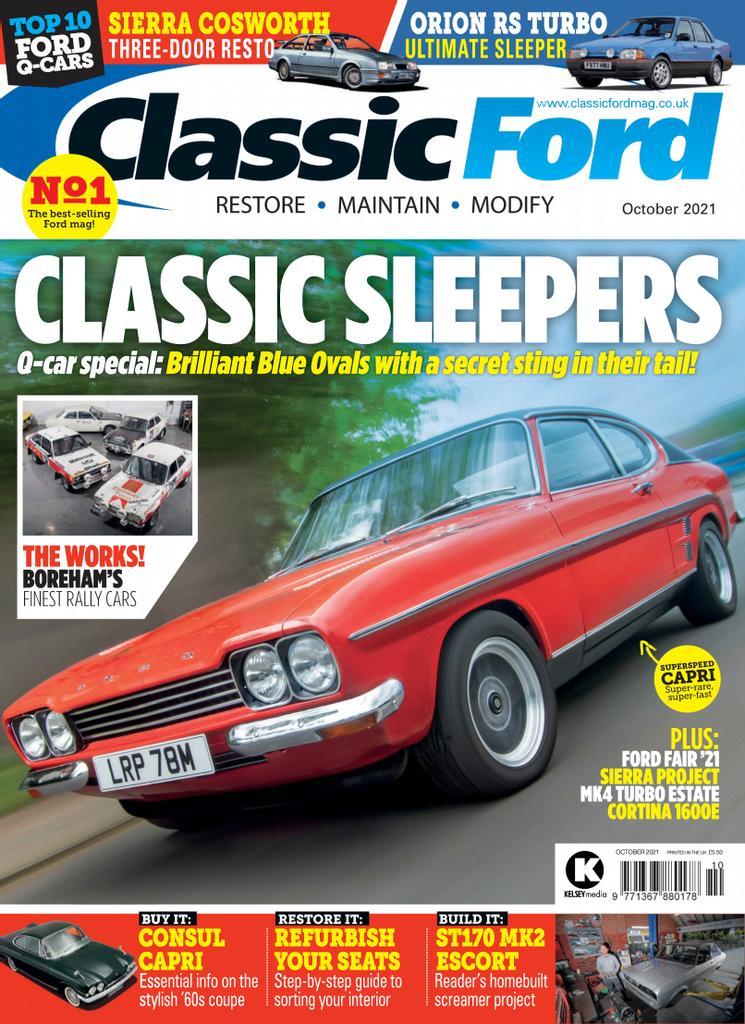 Complete Magazine Production History Racing Ford Capri 9 Page Article Buying 
