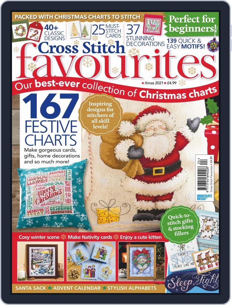A Cross Stitch Christmas Book 2021 Cross Stitch Favourites Christmas 2021 Issue Digital Discountmags Com India A Cross Stitch Christmas Book 2021 Cross Stitch Favourites Christmas 2021 Issue Digital Discountmags Com India
