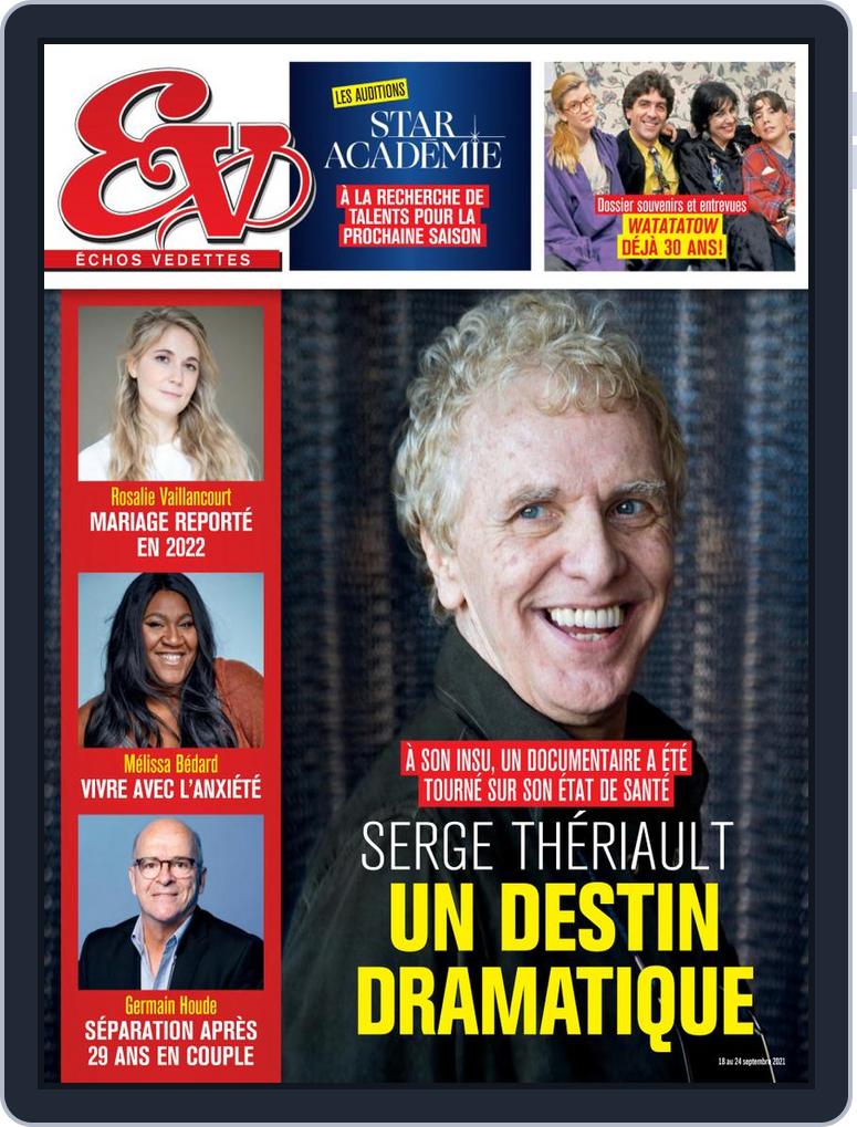 Echos Vedettes Vol 59 No 38 September 18 21 Digital Discountmags Com Echos Vedettes Vol 59 No 38 September 18 21 Digital Discountmags Com