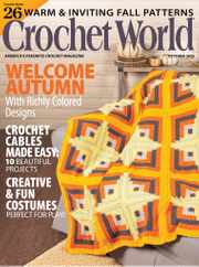 Crochet World Magazine Subscription                    October 1st, 2022 Issue