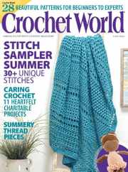 Crochet World Magazine Subscription                    June 1st, 2023 Issue