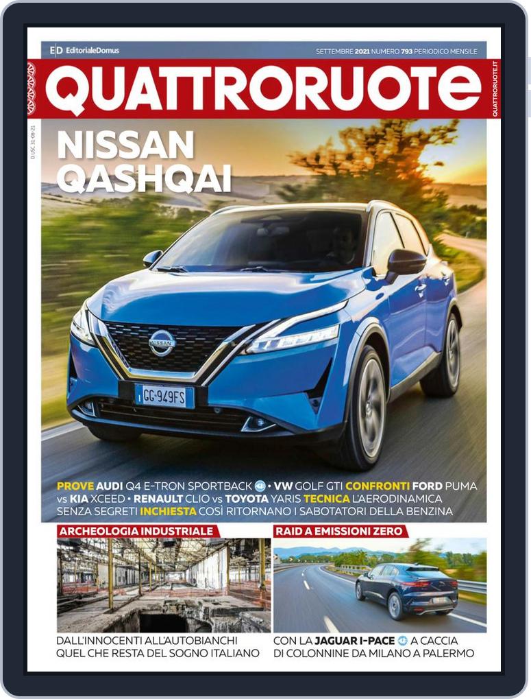Quattroruote Settembre 2021 (Digital) - DiscountMags.com