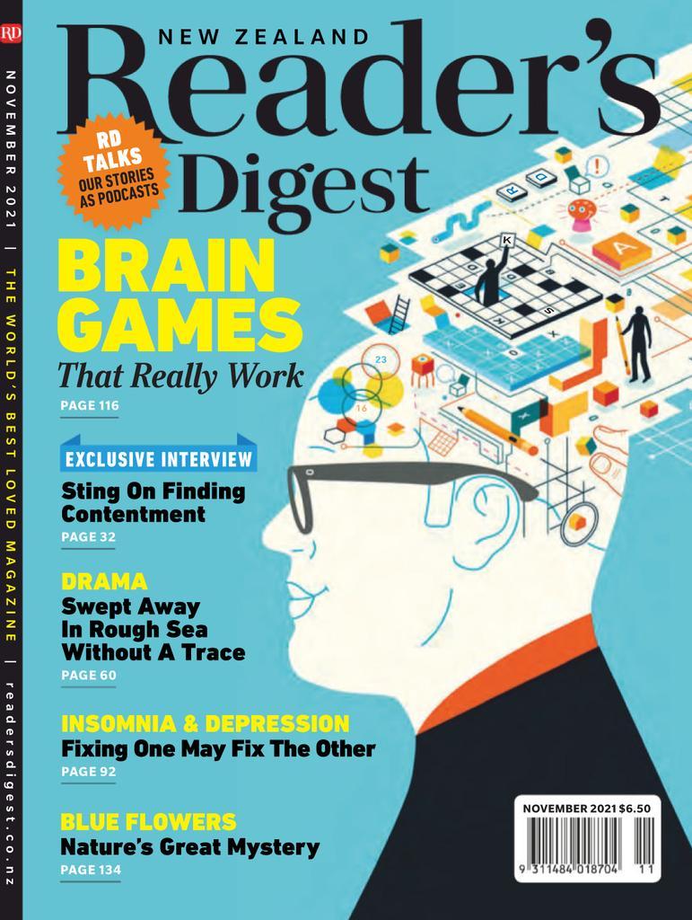 Reader's Digest New Zealand November 2021 (Digital) - DiscountMags.ca