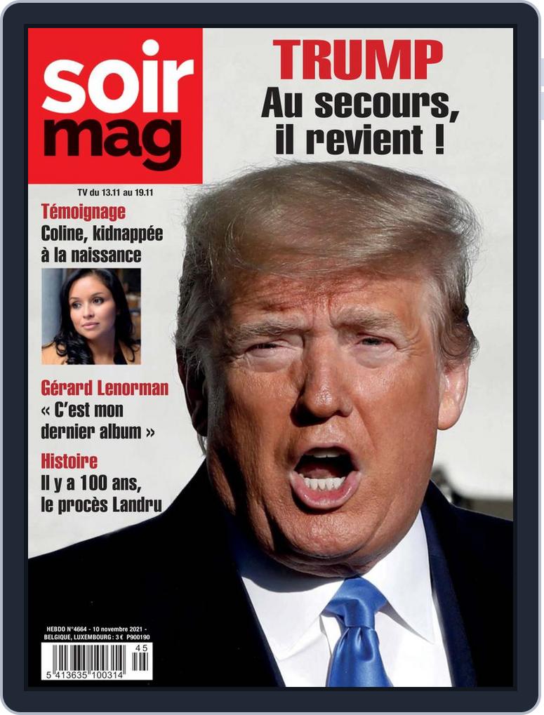 Soir Mag Back Issue No 4664 Digital Discountmags Com Soir Mag Back Issue No 4664 Digital Discountmags Com