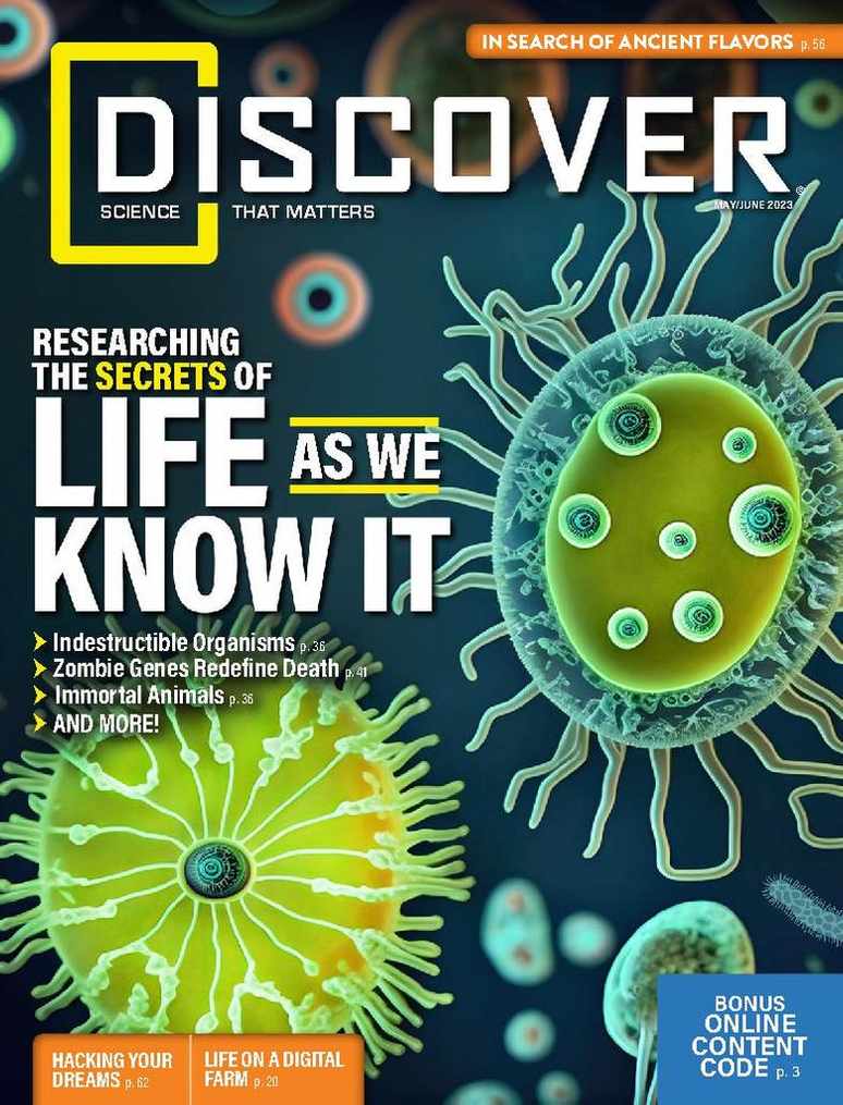 1-Year (6 Issues) of Discover Magazine Subscription