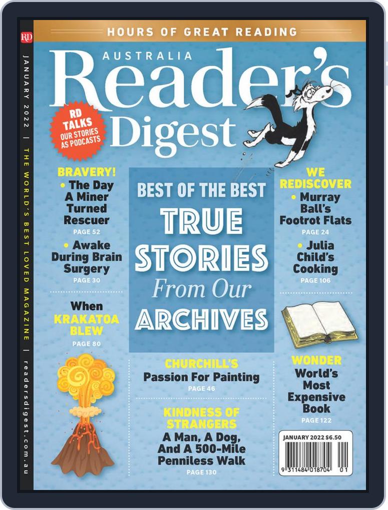 Readers Digest Australia Back Issue January 2022 (Digital) -  DiscountMags.com