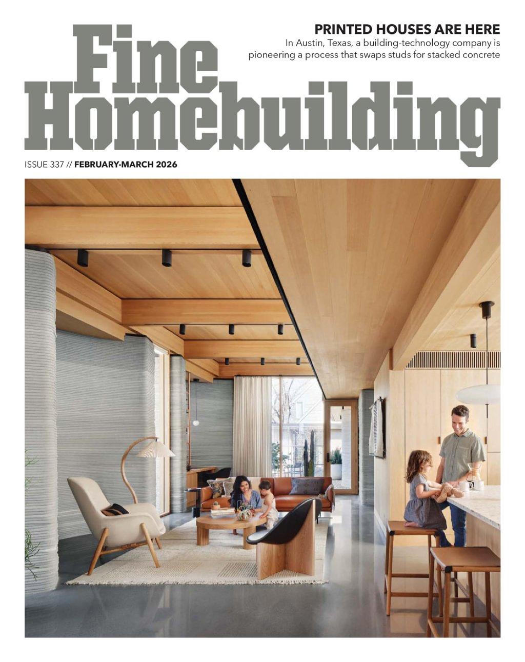 Fine Homebuilding Magazine Subscription                    February 1st, 2026 Issue