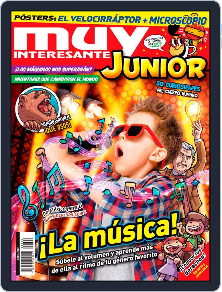 Muy Interesante Junior Mexico ABRIL 2022 (Digital) 