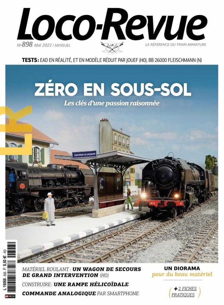 Magazine LOCO REVUE N°807 - Dossier Projet De Réseaux N Et HO - Occasion