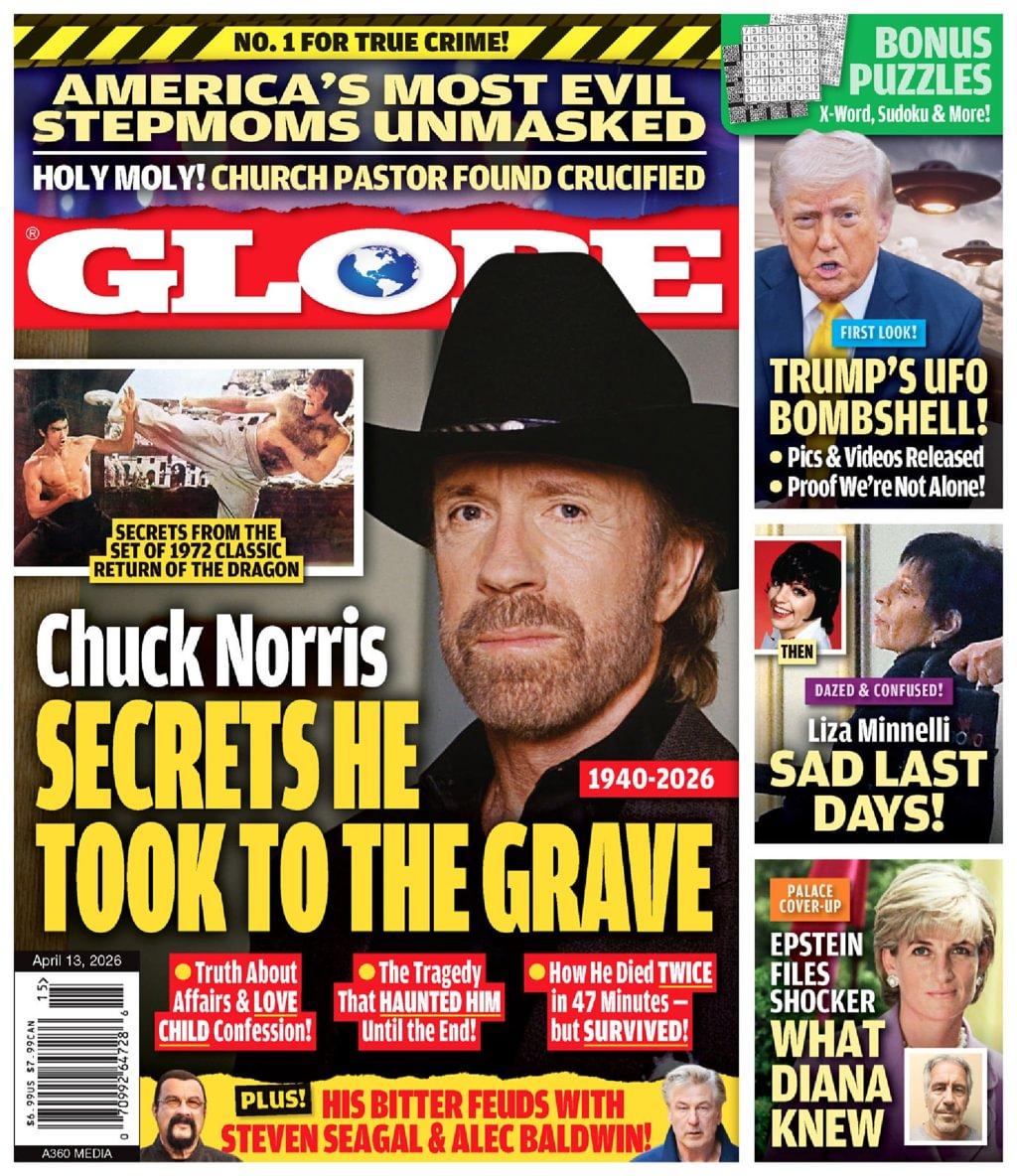 Globe Magazine Subscription                    April 13th, 2026 Issue