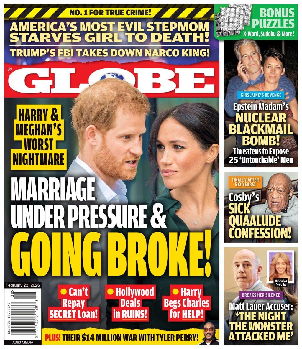 Globe Magazine Subscription                    February 13th, 2026 Issue