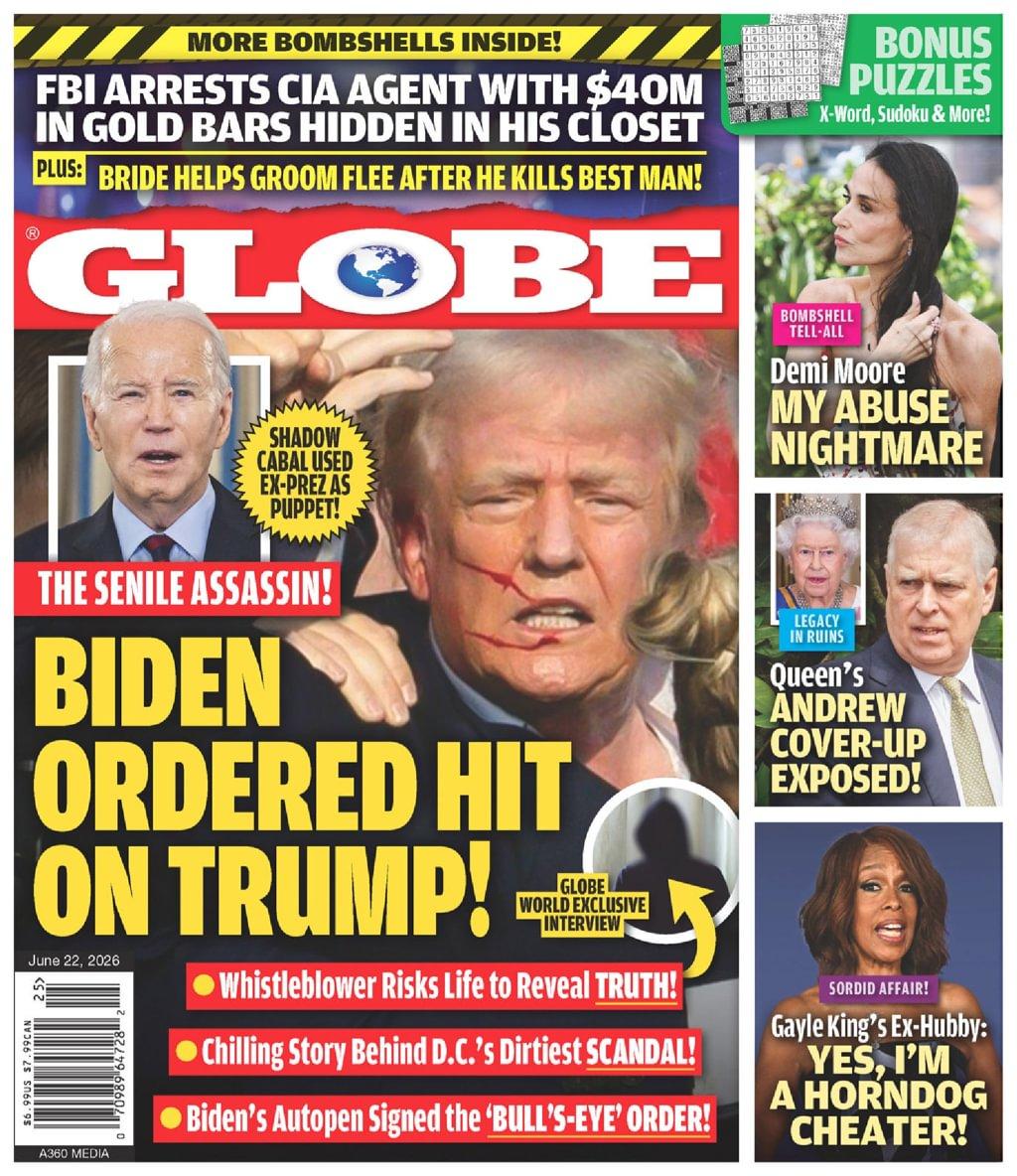 Globe Magazine Subscription                    June 22nd, 2026 Issue